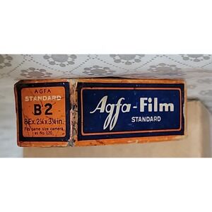 Scarce original Vintage 1938 Agfa Film B2 Standard Photography Collectible